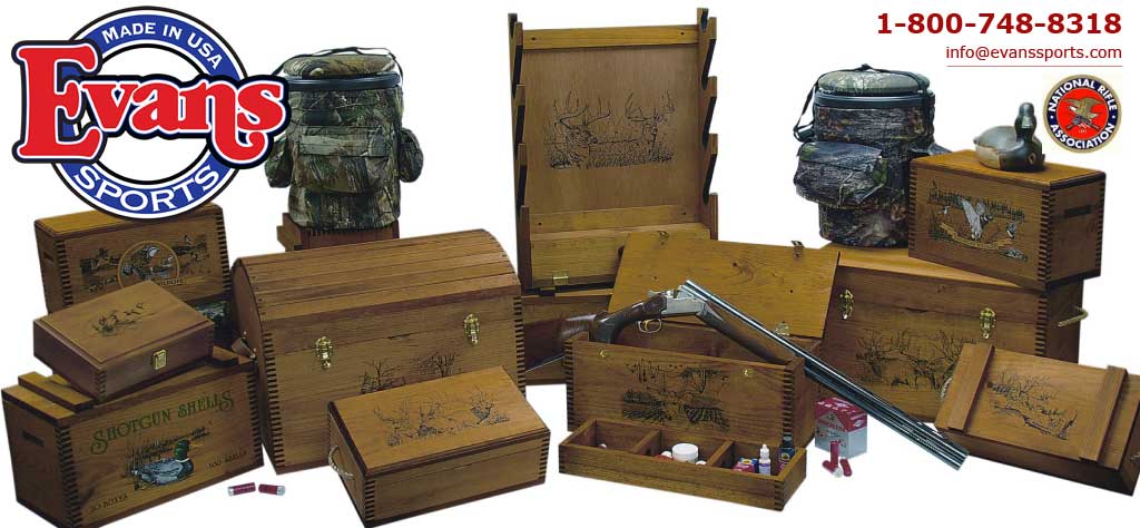 Wooden Ammo Boxes