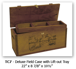 evans sports wooden ammo boxes